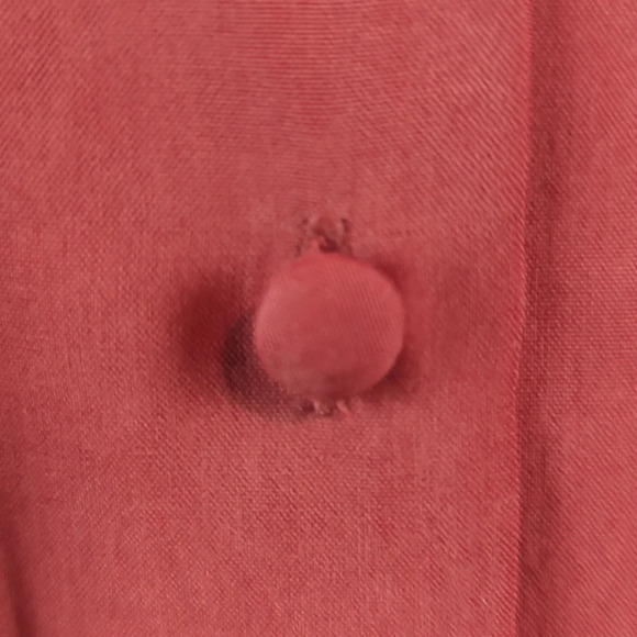 Potomac Collection sz L Vintage 100% Silk Buttons Down Tunic Top / Blouse - Picture 3 of 6